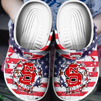 Nc State Wolfpack Clog Shoes - Monsterry UK