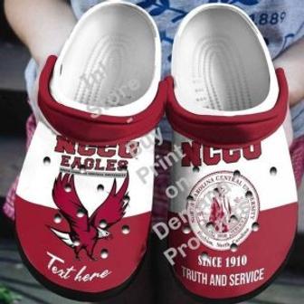 Nccu Eagles Since 1910 Truth And Service Crocs Crocband Shoes Clogs Custom Name For Men Women And Kids - Monsterry AU