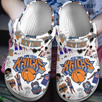 New York Knicks Nba Basketball Sport Crocs Crocband Clogs Shoes | Favorety DE