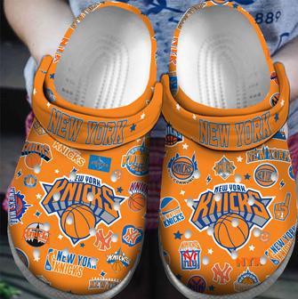 New York Knicks Nba Sport Crocs Crocband Clogs Shoes For Men Women And Kids | Favorety UK