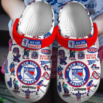 New York Rangers
Ice Hockey Team Nhl Sport Crocs Clogs Crocband Shoes | Favorety AU