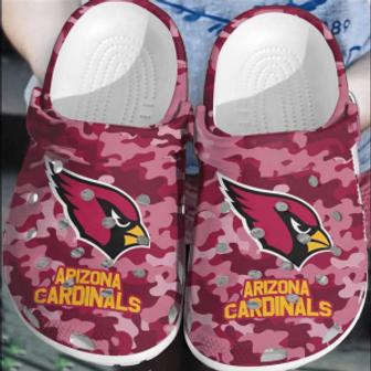 Nfl Arizona Cardinals Football Crocs Crocband Comfortable Shoes Clogs For Men Women | Favorety DE