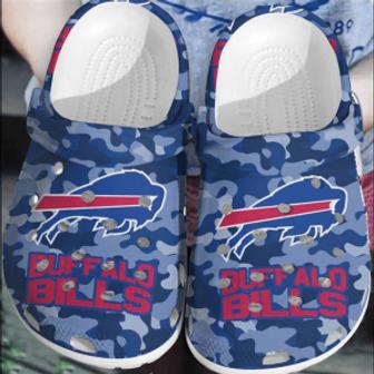 Nfl Buffalo Bills Football Crocs Comfortable Crocband Shoes Clogs For Men Women | Favorety AU