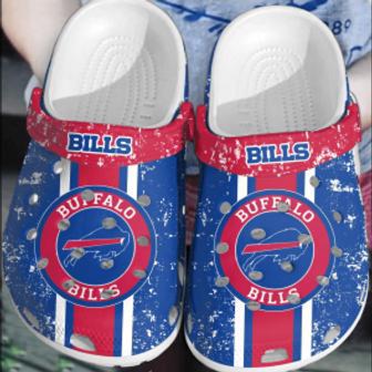 Nfl Buffalo Bills Football Crocs Shoes Comfortable Clogs Crocband For Men Women | Favorety CA