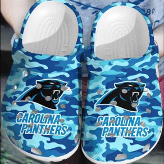 Nfl Carolina Panthers Football Crocband Crocs Clogs Shoes Comfortable For Men Women | Favorety