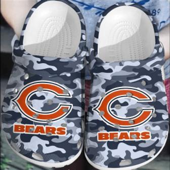 Nfl Chicago Bears Football Crocband Shoes Crocs Clogs Comfortable For Men Women | Favorety UK