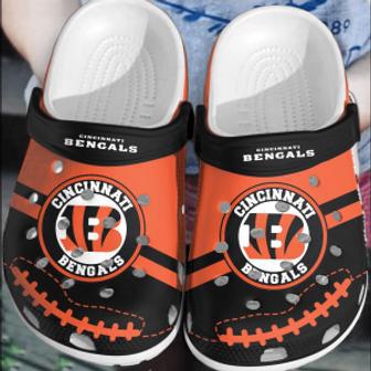 Nfl Cincinnati Bengals Football Crocband Crocs Shoes Clogs Comfortable For Men Women | Favorety UK