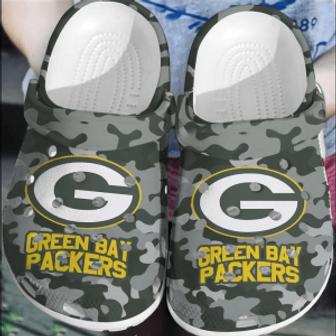 Nfl Green Bay Packers Football Clogs Crocs Shoes Comfortable Crocband For Men Women | Favorety