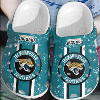 Nfl Jacksonville Jaguars Football Clogs Shoes Comfortable Crocband Crocs For Men Women | Favorety UK