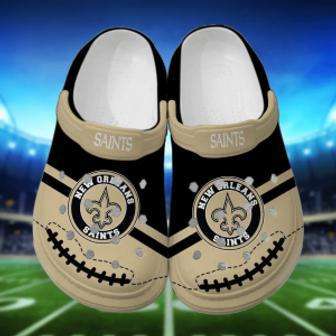 Nfl New Orleans Saintscrocscomfortable Shoes Clogs Crocband For Men Women | Favorety UK