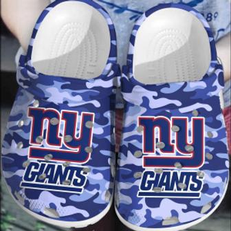 Nfl New York Giants Football Crocs Shoes Clogs Crocband Comfortable For Men Women | Favorety