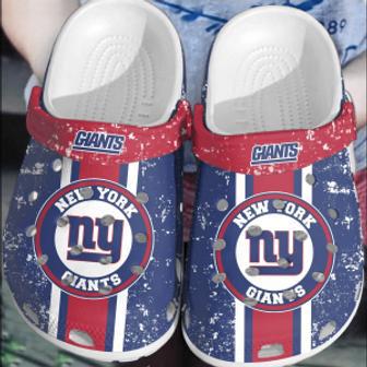 Nfl New York Giants Football Crocs Shoes Crocband Clogs Comfortable For Men Women | Favorety AU