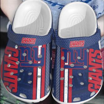 Nfl New York Giants Football Crocs Shoes Crocband Comfortable Clogs For Men Women | Favorety DE