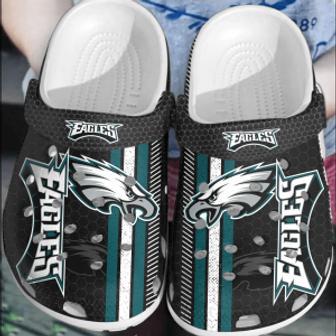 Nfl Philadelphia Eagles Football Crocband Crocs Shoes Comfortable Clogs For Men Women | Favorety DE