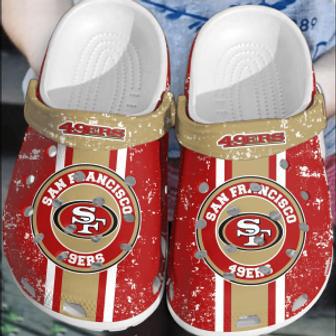 Nfl San Francisco 49Ers Crocscrocband Clogs Comfortable Shoes For Men Women | Favorety DE