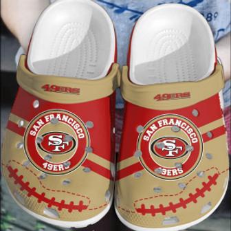 Nfl San Francisco 49Ers Crocscrocband Clogs Shoes Comfortable For Men Women | Favorety