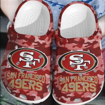 Nfl San Francisco 49Ers Crocscrocband Comfortable Clogs Shoes For Men Women | Favorety AU