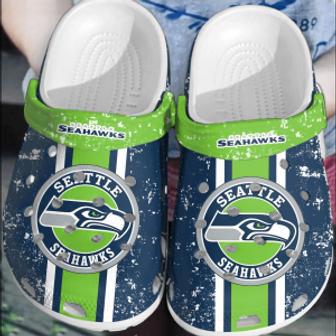 Nfl Seattle Seahawks Crocsclogs Crocband Shoes Comfortable For Men Women | Favorety CA