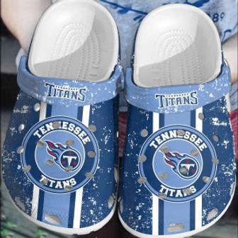 Nfl Tennessee Titans Crocsshoes Clogs Crocband Comfortable For Men Women | Favorety UK