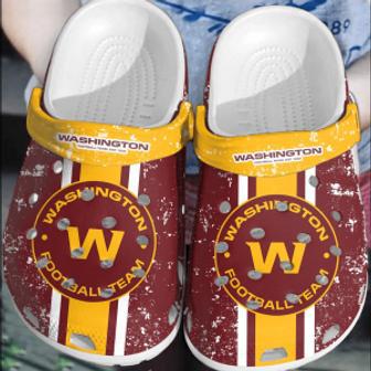 Nfl Washington Football Crocscomfortable Clogs Crocband Shoes For Men Women | Favorety DE