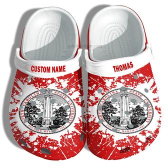 North Carolina State University Graduation Gifts Croc Shoes Customize- Admission Gift Shoes - Monsterry UK