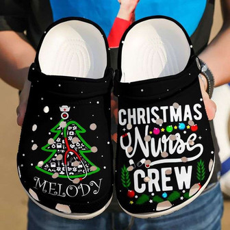 Nurse Christmas Crew Clogband Clog Shoes For Men Women - Monsterry