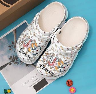 Nurse Personalized Love To Be A V2 Classic Clogs Shoes - Monsterry
