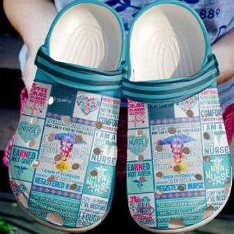 Nurse Registered Nurses Clog Shoes Crocs Crocband Clogs Shoes For Men Women - Monsterry
