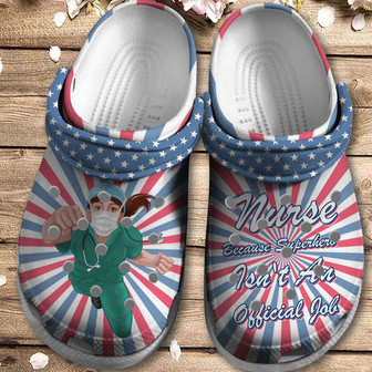 Nurse Superhero Isnt An Official Job Clogband Clog Shoes For Men Women - Monsterry