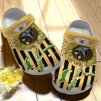 Nurse Tough Girls Save Lives Clog Shoes - Monsterry