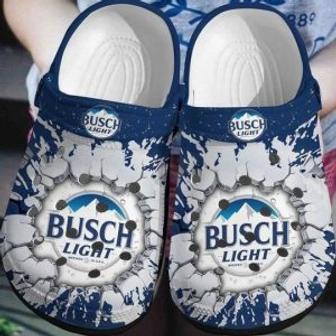 Officially Trending Busch Light Crocs Crocband Shoes Clogs Custom Name For Men Women And Kids | Favorety