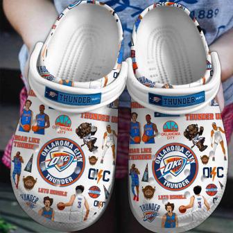 Oklahoma City Thunder Nba Crocs Crocband Clogs Shoes | Favorety AU