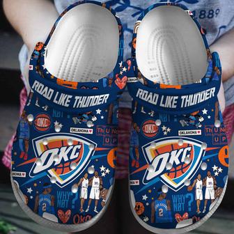 Oklahoma City Thunder Nba Sport Crocs Crocband Clogs Shoes | Favorety