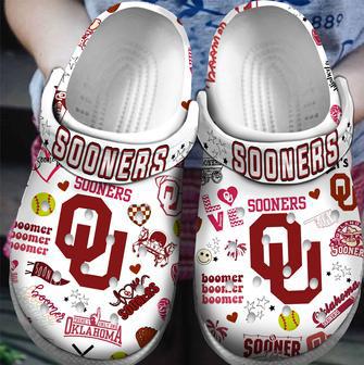 Oklahoma Sooners Ncaa Sport Crocs Crocband Clogs Shoes For Men Women And Kids | Favorety UK