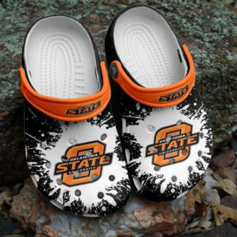 Oklahoma State University Ncaa Crocs Clogs Comfortable Crocband Shoes For Men Women | Favorety