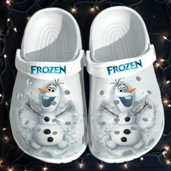 Olaf Crocs Clog Shoes | Favorety