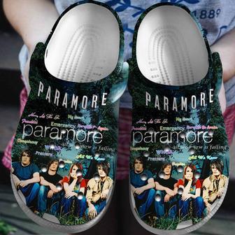 Paramore Band Music Crocs Crocband Clogs Shoes | Favorety