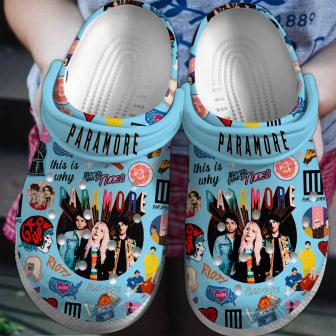 Paramore Music Band Crocs Crocband Clogs Shoes | Favorety