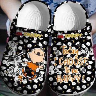 Peanuts Snoopy Crocs 3D Clog Shoes | Favorety