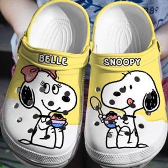 Peanuts Snoopy Crocs Clogs Comfortable Shoes Crocband 3D | Favorety AU