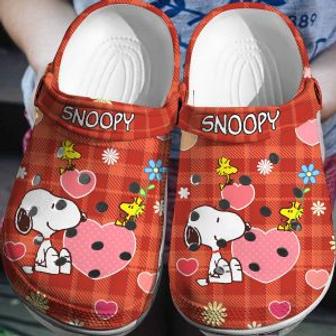 Peanuts Snoopy Crocs Crocband Clogs Shoes Comfortable 3D | Favorety CA