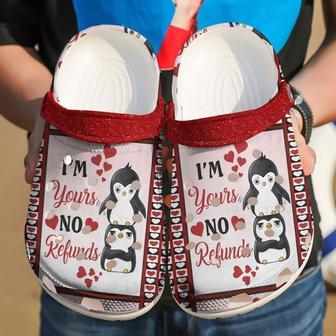 Penguin I39m Yours No Refunds Classic Clogs Shoes - Monsterry CA