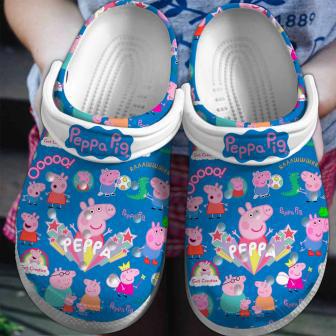 Peppa Pig Cartoon Crocs Crocband Clogs Shoes | Favorety