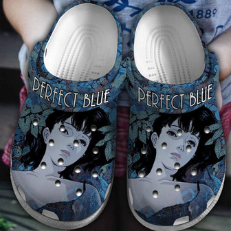Perfect Blue Anime Cartoon Crocs Crocband Clogs Shoes - Monsterry