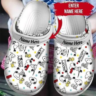 Personalised Snoopy Clog Shoes | Favorety UK