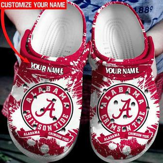 Personalized Alabama Crimson Tide Football Crocband Clogs | Favorety DE