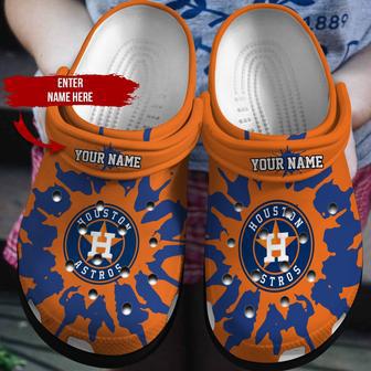 Personalized Astros Crocbland Clog Custom Name | Favorety AU