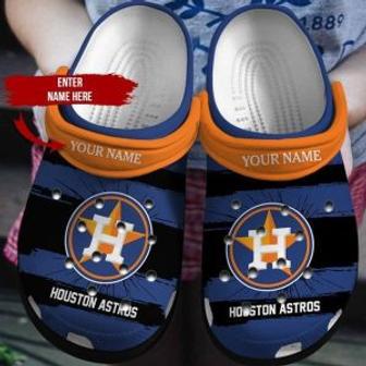 Personalized Astros Crocbland Clog | Favorety