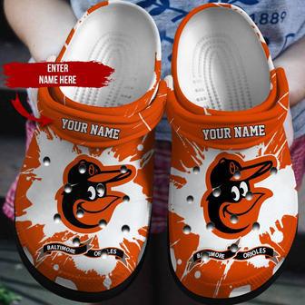 Personalized Baltimore Orioles Crocbland Clog | Favorety