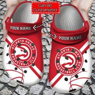 Personalized Basketball Atlanta Hawks Nba Print Crocband Crocs Shoes | Favorety CA